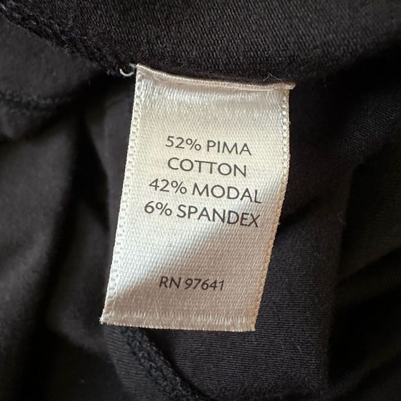 J. JILL PURE JILL Ballet Sleeves V-Neck Faux Wrap Dress in Black - Picture 6 of 10